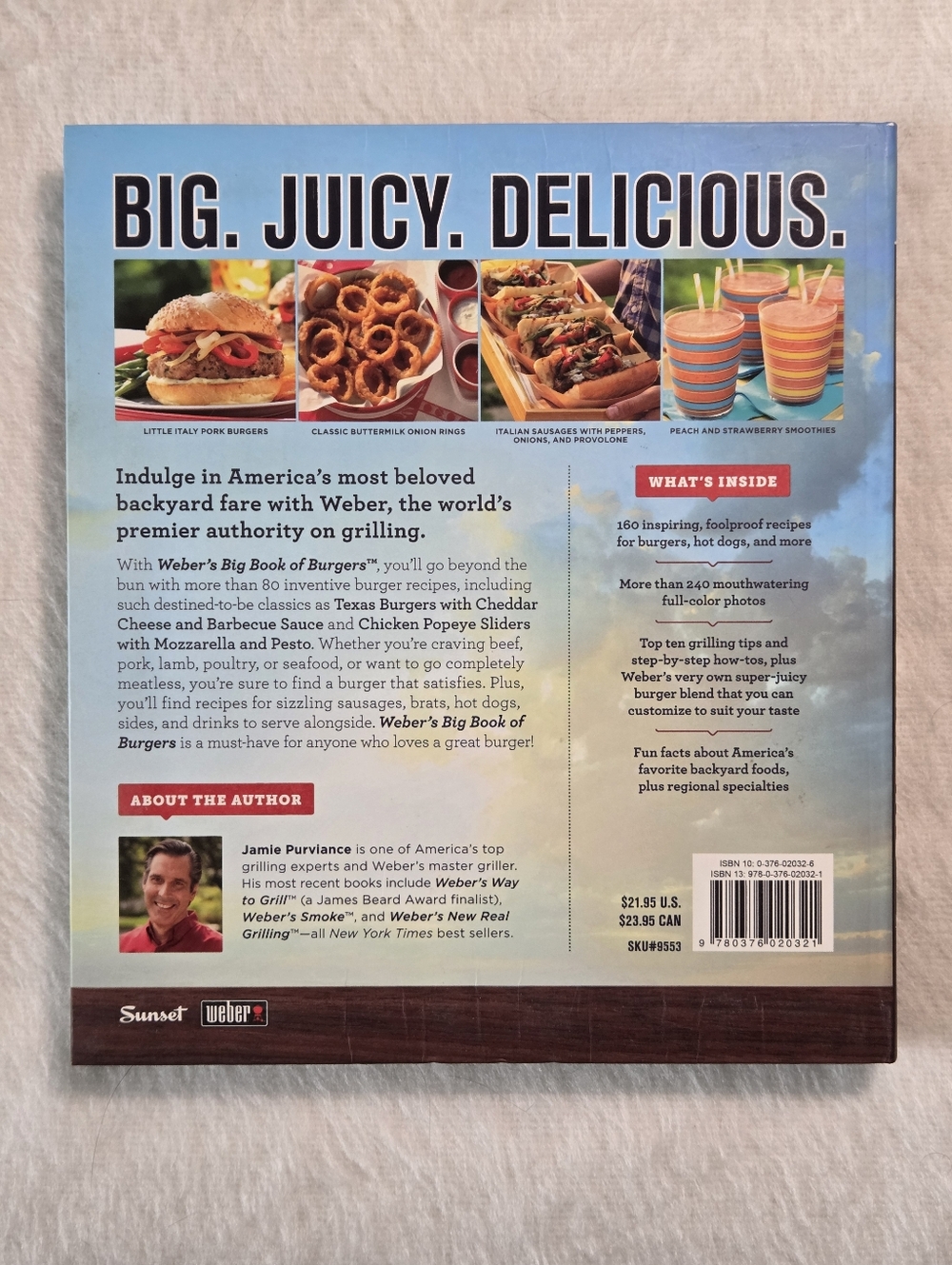 Weber's Big Book Of Burgers: The Ultimate Guide to Grilling Backyard Classics - Picture 2 of 5